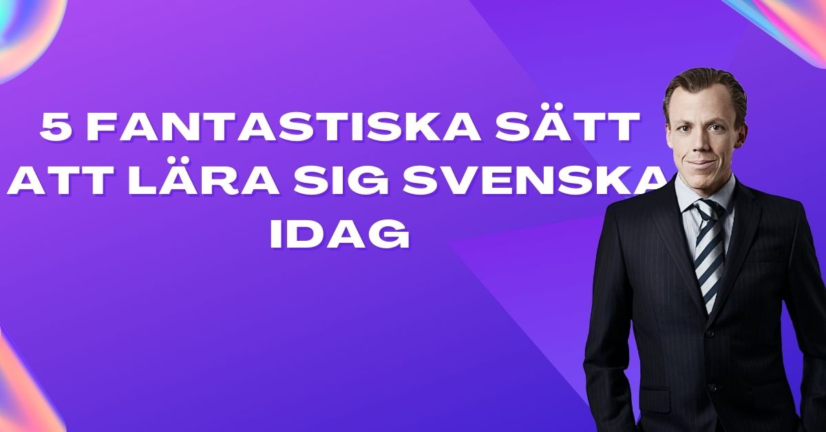 lära sig alfabetet svenska