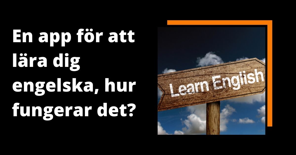 App för att lära sig engelska